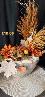Herfststuk in bloempot, Ophalen, Zo goed als nieuw