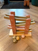 Little Dutch rollerbaan roze, Kinderen en Baby's, Speelgoed | Houten speelgoed, Ophalen, Zo goed als nieuw, Overige typen