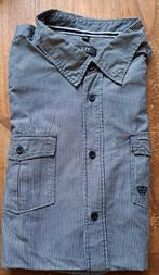 heren overhemd Liv blauw grijs streep xxxl, Overhemd, Blauw, LIV, Ophalen of Verzenden
