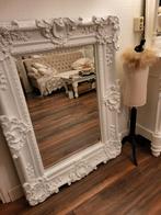 Grote brocante, barok spiegel, Antiek en Kunst, Ophalen of Verzenden, Rechthoekig