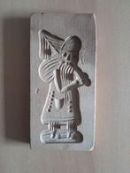 Vintage Houten 2-zijdige Koekplank Paard Kerstman Haan igs, Antiek en Kunst, Ophalen