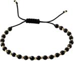 14 karaat Onyx kralen armband 2.5mm UNISEX nieuw!, Sieraden, Tassen en Uiterlijk, Armbanden, Nieuw, Ophalen of Verzenden, Met bedels of kralen
