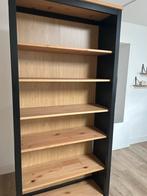 Hemnes Ikea Boekenkast - Zwart/Hout, Met plank(en), Gebruikt, 25 tot 50 cm, 50 tot 100 cm