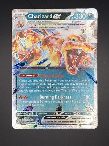 Paldean Fates Charizard EX 054/091 beschikbaar voor biedingen