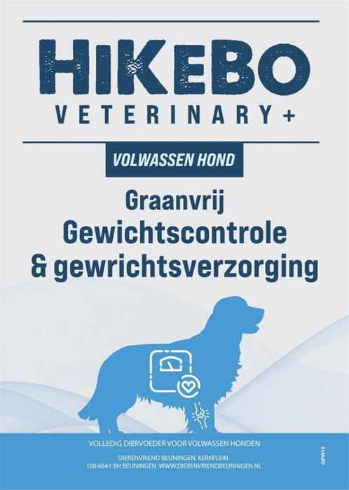 Hikebo Veterinary+ Gewichts/Gewrichtsverzorging dieetvoer, Dieren en Toebehoren, Dierenvoeding, Hond, Ophalen of Verzenden