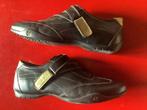 Ecco platte dames soepele schoenen zwart 37 latex zool mt 37, Ophalen of Verzenden, Zo goed als nieuw, Zwart, Sneakers of Gympen
