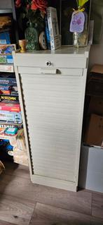 Antieke roldeurkast, Huis en Inrichting, Kasten | Roldeurkasten en Archiefkasten, Ophalen, Gebruikt, 100 tot 150 cm, Minder dan 100 cm