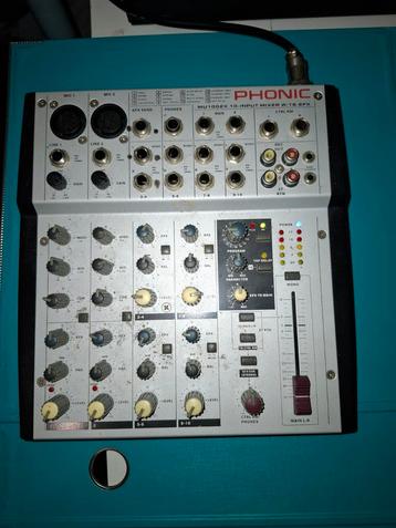 Phonic MU 2001X Mixer - 10 Kanalen beschikbaar voor biedingen