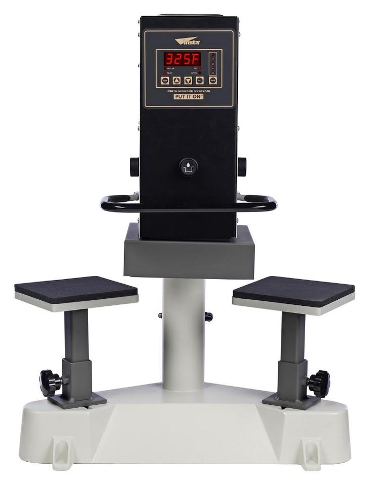 Insta 907 Heat Press Dual Transferpers Pro / Kledingpers, Hobby en Vrije tijd, Kledingapplicaties en Hotfix, Zo goed als nieuw