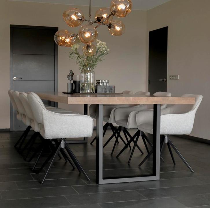 Stoelen Eetkamerstoelen Draaibaar Eettafel Stoel OUTLET ‼️, Huis en Inrichting, Stoelen, Nieuw, Vijf, Zes of meer stoelen, Stof