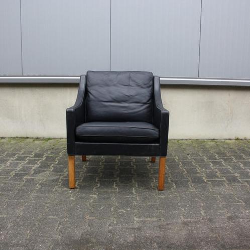 Mogensen Club Chair | 2207 | Fredericia Stolefabrik | hocker, Huis en Inrichting, Fauteuils, Gebruikt, Hout, Leer, 50 tot 75 cm