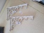 Old look gietijzeren planken dragers Clayre & Eef p/st 15.95, Heikant 21 Kaatsheuvel, Belle Vieille Brocante, Nieuw, Ophalen of Verzenden