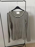 Aimée the Label streep shirt maat L, Kleding | Dames, Verzenden, Zwart, Maat 42/44 (L), Zo goed als nieuw