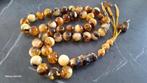 Amber barnsteen tesbih ketting, Sieraden, Tassen en Uiterlijk, Antieke sieraden, Ophalen of Verzenden, Overige materialen, Ketting