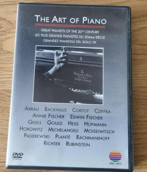 The Art of Piano Grote pianiisten uit de 20e Eeuw Or. DVD-Ed, Cd's en Dvd's, Dvd's | Muziek en Concerten, Nieuw in verpakking