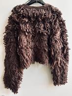 LUMINA franje vest bruin mt TU, Prato, Italie, LUMINA, Verzenden, Nieuw