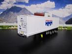Wsi 04-2234 & 03-1010 HMM 40FT Reefer Container & Chassis, Hobby en Vrije tijd, Modelauto's | 1:50, Ophalen, Nieuw, Bus of Vrachtwagen