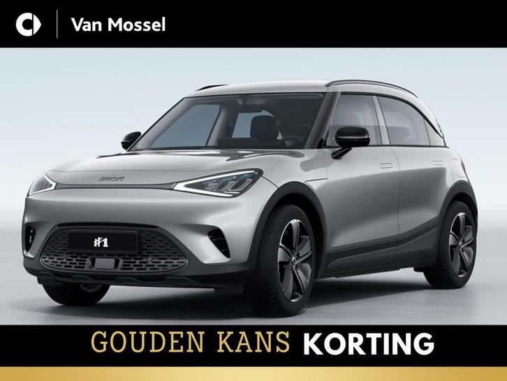 smart #1 Pure+ / Automatische klimaatregeling / Audiosysteem, Auto's, Smart, Bedrijf, Te koop, #1, Keyless entry, Elektrisch, SUV of Terreinwagen