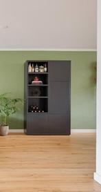 Goossens Barcelona kast, Huis en Inrichting, Ophalen, 100 tot 150 cm, Eikenhout, Zo goed als nieuw