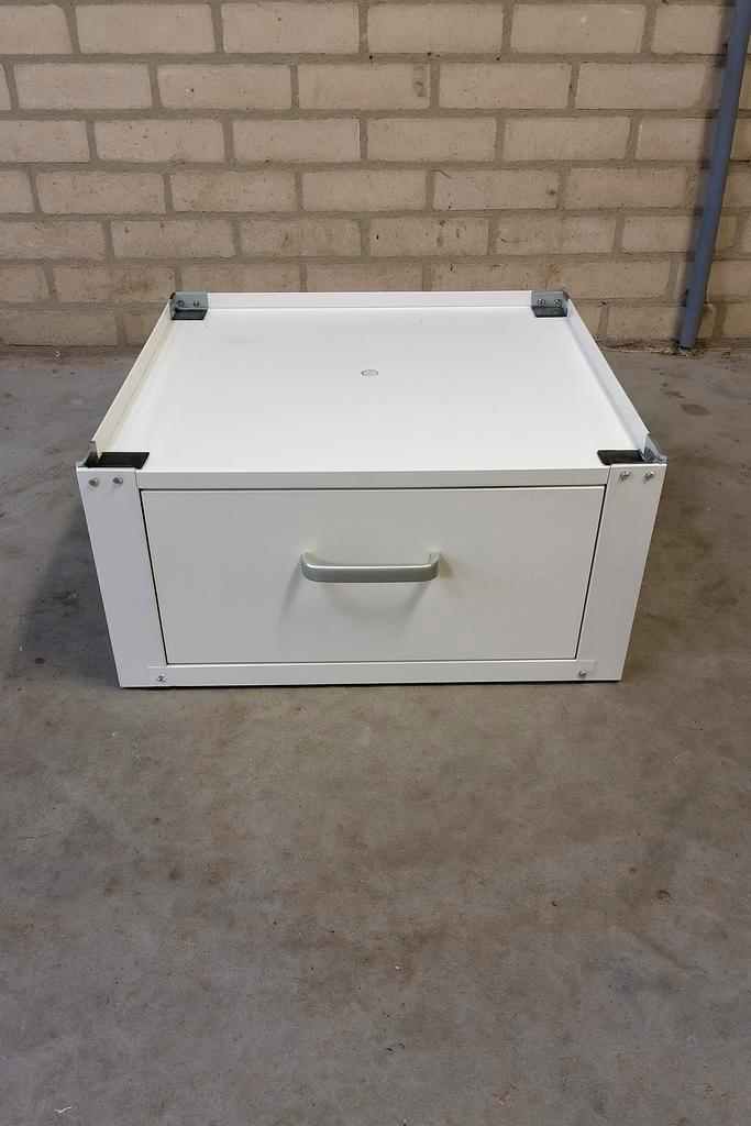 Wasmachine Verhoger / Ophoger met Lade, Huis en Inrichting, Badkamer | Badkamermeubels, Gebruikt, Overige typen, Minder dan 100 cm