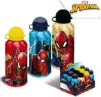 Spiderman Bidon - Aluminium - Blauw, Rood of Grijs, Kinderen en Baby's, Overige Kinderen en Baby's, Nieuw, Ophalen of Verzenden