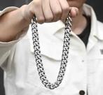 Cubaanse ketting, Sieraden, Tassen en Uiterlijk, Kettingen, Ophalen of Verzenden, Nieuw, Zilver, Overige materialen