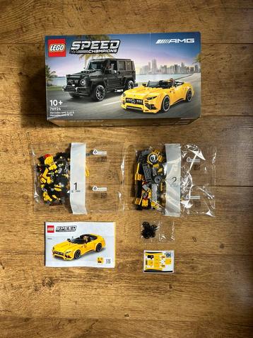 Lego 76924 | Alleen Gele Mercedes AMG SL 63 beschikbaar voor biedingen