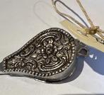 Zilveren blaasbalg 5,5 cm lang, Ophalen of Verzenden, Zilver