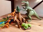 Playmobil t-rex met Velociraptors, Kinderen en Baby's, Speelgoed | Actiefiguren, Ophalen of Verzenden, Gebruikt