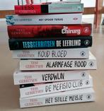 9x thriller / detective boeken van Tess Gerritsen, Gelezen, Ophalen of Verzenden