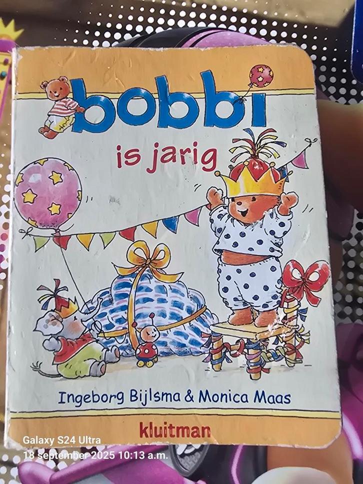 Bobbi is jarig - Ingeborg Bijlsma & Monica Maas, Boeken, Kinderboeken | Baby's en Peuters, Gelezen, 2 tot 3 jaar, Ophalen of Verzenden