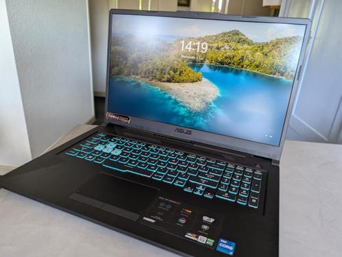 Game laptop 17 inch, ASUS TUF gaming, Computers en Software, Windows Laptops, Zo goed als nieuw, 17 inch of meer, SSD, 2 tot 3 Ghz