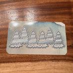 Snijmal 57 joy kerstbomen rij, Ophalen of Verzenden, Overige thema's, Pons of Mal