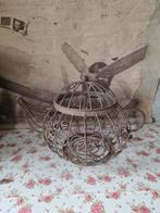 Brocante smeedijzeren theepot, Ophalen of Verzenden