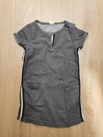 Hema jurk grijs maat 110/116, Kinderen en Baby's, Kinderkleding | Maat 110, Ophalen of Verzenden, Zo goed als nieuw, Meisje, Jurk of Rok