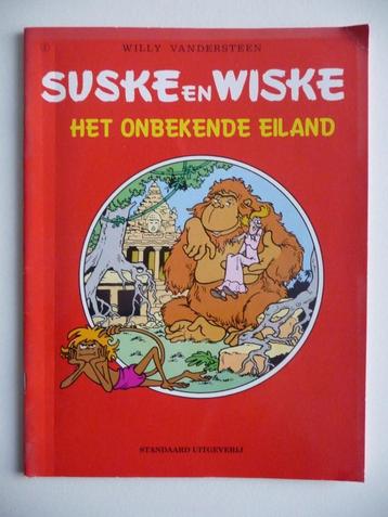 stripboek SUSKE EN WISKE -HET ONBEKENDE EILAND- '99 tabloid beschikbaar voor biedingen