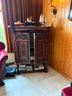 Antieke houten kast, Ophalen, Gebruikt, 50 tot 100 cm, 150 tot 200 cm