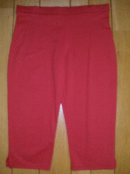 ZIDANE broek rood maat L - nieuw -, Kleding | Dames, Broeken en Pantalons, Nieuw, Maat 42/44 (L), Rood, Driekwart, Ophalen of Verzenden