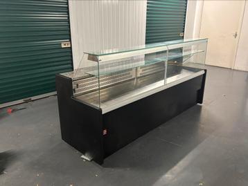 Grote Koelvitrine Diamond 1 jaar oud!! RVS HORECA beschikbaar voor biedingen
