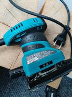 Makita BO4565 schuurmachine delta in MBOX en schuurstroken, Ophalen of Verzenden, Gebruikt, Minder dan 600 watt, Vlakschuurmachine