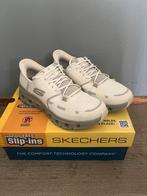 Skechers Slip-ins handsfree Maat 39 creme/grijs nieuwstaat, Overige kleuren, Ophalen of Verzenden, Skechers, Sneakers of Gympen