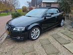 Audi A3 1.4 Tfsi Cabrio Ambition Exclusive bjr. 2012, Auto's, Audi, 125 pk, Zwart, 4 cilinders, Cabriolet