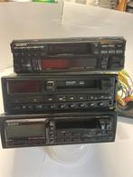 auto radio cassette vintage 3 stuks, Ophalen of Verzenden, Gebruikt