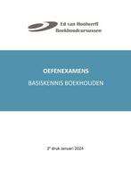 Oefenexamens Basiskennis Boekhouden (BKB), Boeken, Studieboeken en Cursussen, Nieuw, Beta, Ed van Hoolwerff, MBO