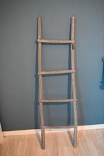 Houten ladder, Ophalen of Verzenden, Zo goed als nieuw, 2 tot 4 meter