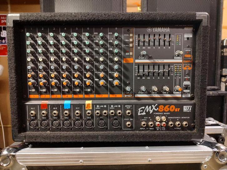 Yamaha Mixer Versterker 8 Kanaals PA €150,-, Muziek en Instrumenten, Mengpanelen, Ophalen