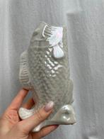 Vis Vaas Parelmoer Glans, Ophalen, Wit, Aardewerk of Porselein, Zo goed als nieuw