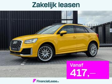 Audi Q2 1.4 TFSI CoD 150 PK - S TRONIC - S LINE - SCHUIFDAK  beschikbaar voor biedingen