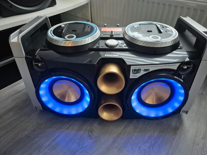 ZGAN Philips Partbox FWP3200D/12 300W RMS Iphone/Ipod Aansl, Audio, Tv en Foto, Luidsprekers, Nieuw, Overige typen, 120 watt of meer