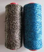 borduurgaren 2 rollen metallic, Ophalen, Zo goed als nieuw, Handborduren, Borduurgaren of Zijde